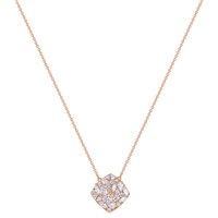 Collana Rosato Donna Gemma in Argento Zirconia RZGE08 - RZGE08